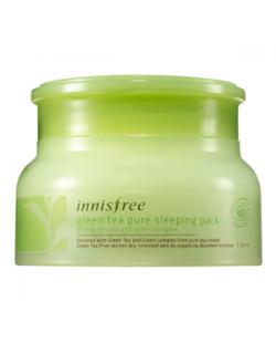 Innisfree_濟州島綠茶保濕調理晚安面膜