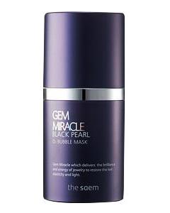 the saem_寶石奇跡黑珍珠氧氣嫩白面膜