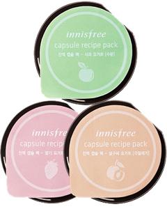 Innisfree_優格系列膠囊水洗面膜 共三款