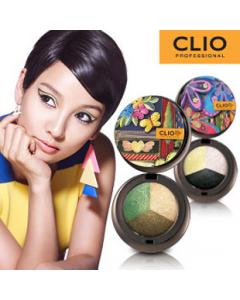 CLIO 珂莉奧_藝術三色眼影盒 附眼影刷