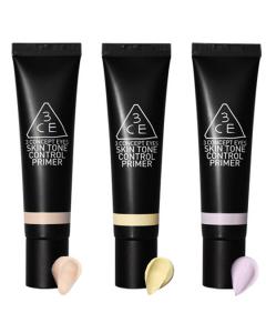 Stylenanda_3CE_SKIN TONE CONTROL PRIMER 毛孔不胡鬧保濕控油飾底乳