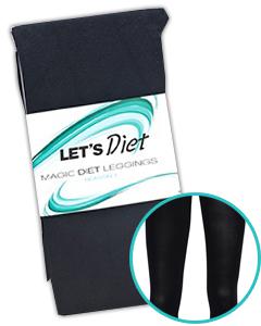 Dr.Miz_神奇美體襪 Magic Diet Leggings(2號-瘦腿款)-黑色
