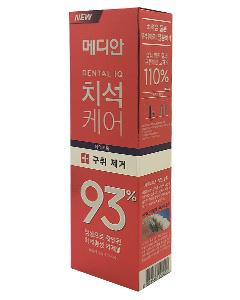 MEDIAN 麥迪安_93%強效淨白去垢牙膏(升級版)120g-#紅色(牙垢口臭)